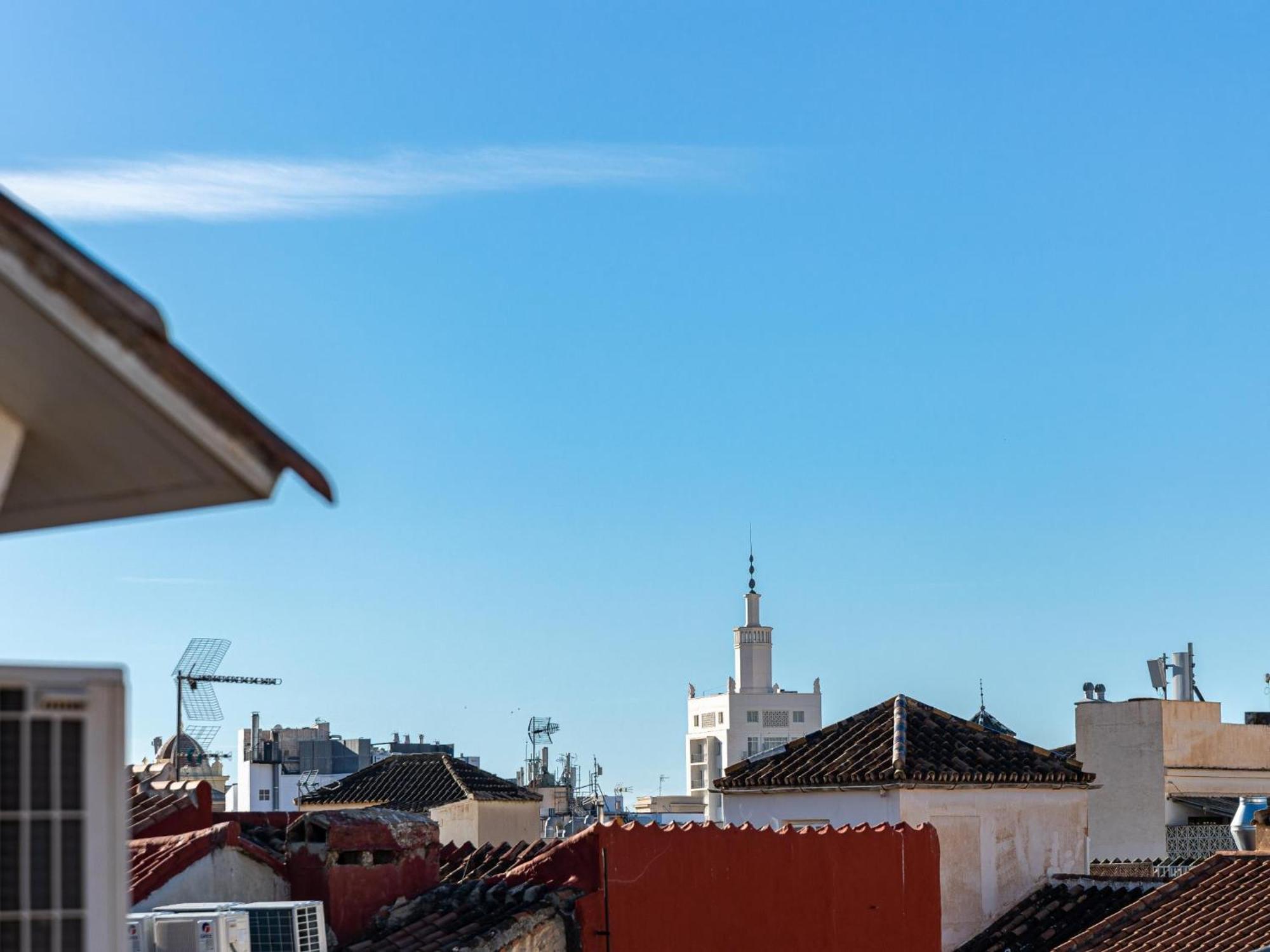H2M Lazcano With Sunny Terrace In Old Town Malaga Zewnętrze zdjęcie